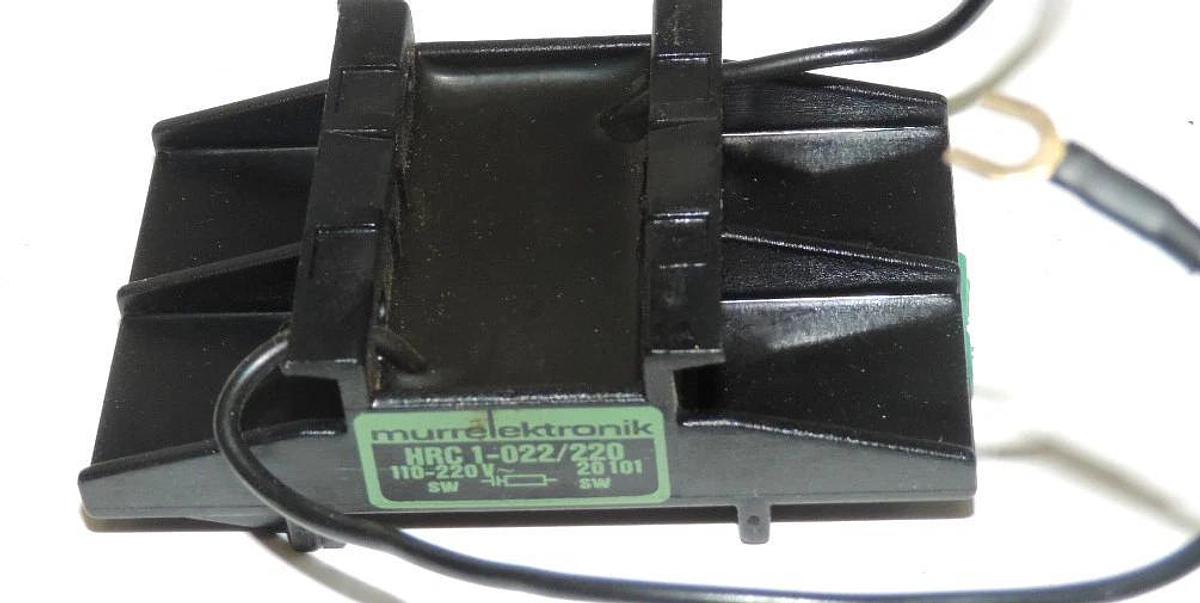 Used LOT OF 5 MURRELEKTRONIK HRC 1-022/220 UNIVERSAL CONTACTOR SUPPRESSORS 20101