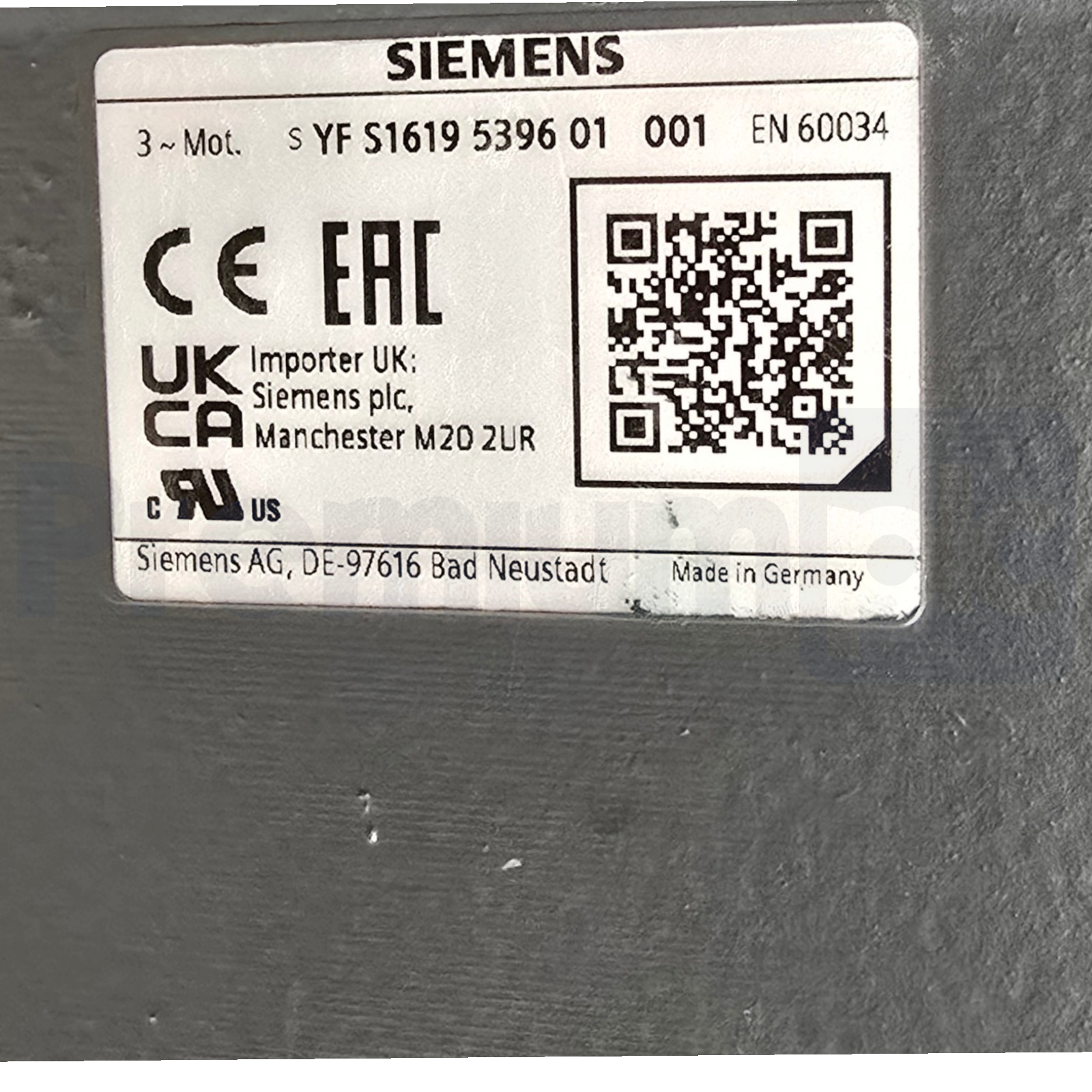 Used Siemens 1FK7086-4CC71-1QA0 Simotics S AC Servo Motor w/DRIVE-CLiQ Encoder NEW