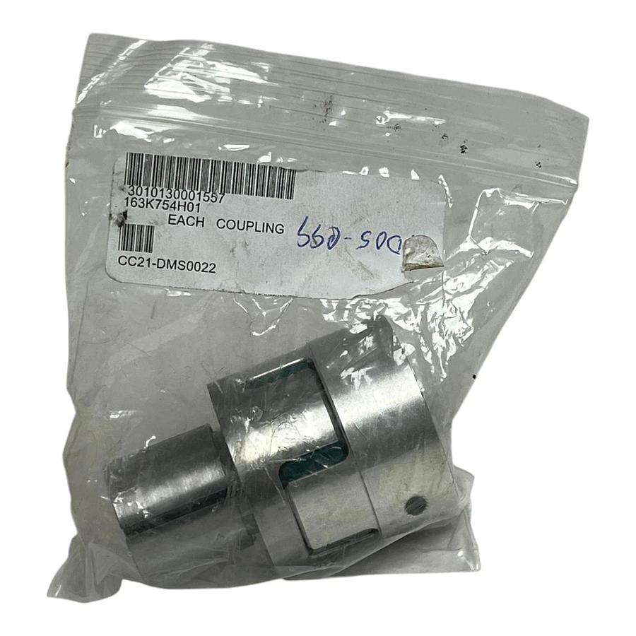 R+W Germany CC21-DMS0022 Backlash-Free Elastomer Jaw Coupling 163K754H01