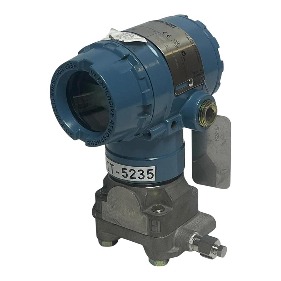 Rosemount 2051C Coplanar Pressure Transmitter 2051CG1A02A1AS5E5M5Q4 HART