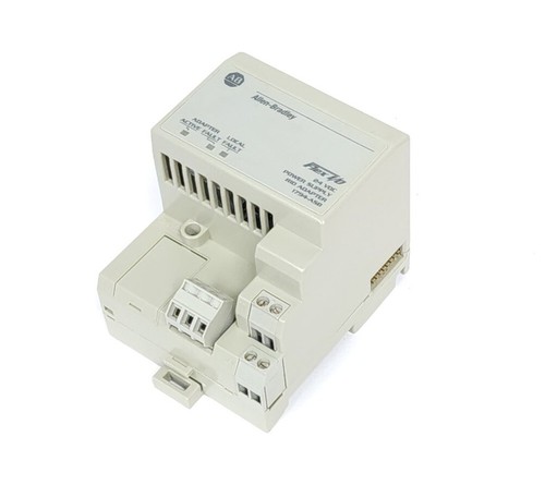 Used ALLEN BRADLEY 1794-ASB SER. C REV. C01 FLEX I/O 24VDC POWER SUPPLY RIO ADAPTER