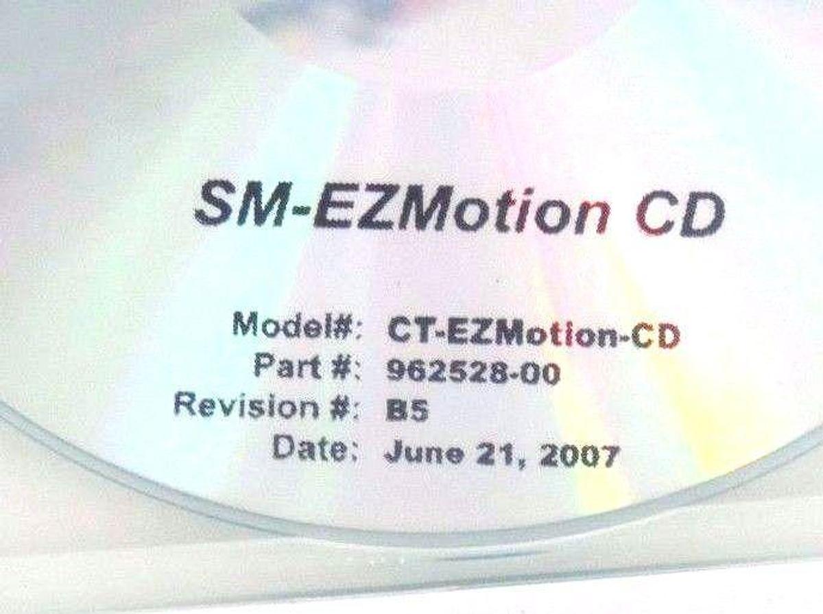 Used NEW CONTROL TECHNIQUES CT-EZMOTION-CD, SM-EZMOTION CD, 962528-00, REV. B5
