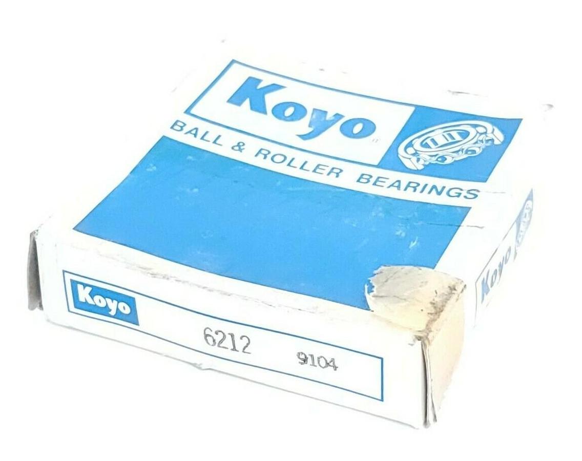 Used NIB KOYO 6212 BALL BEARING