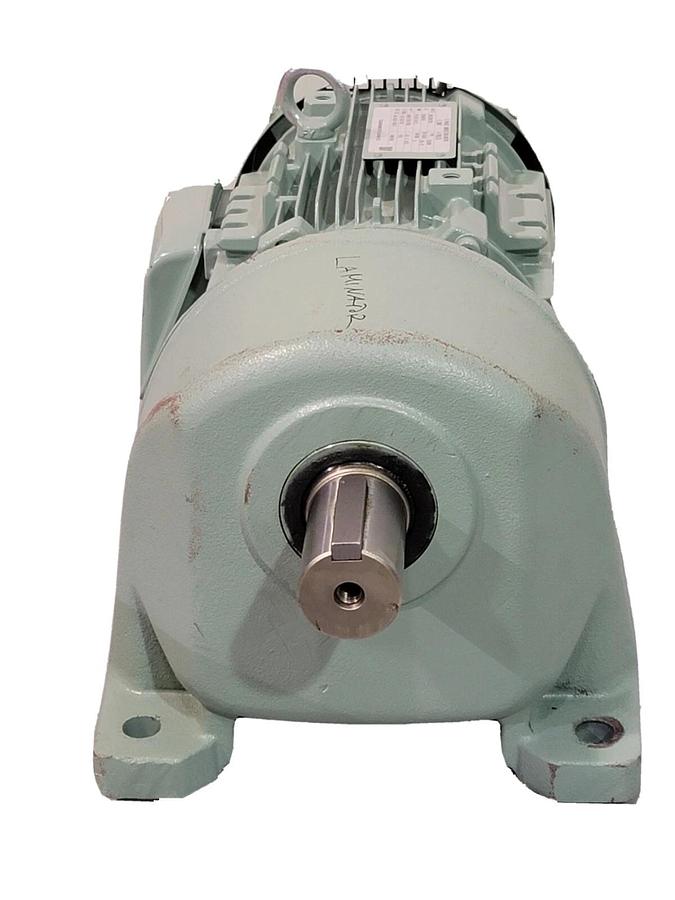 NEW TSUBAKIMOTO CHAIN CO. TE220B INDUCTION MOTOR W/ GMTE220-42L5B GEAR MOTOR