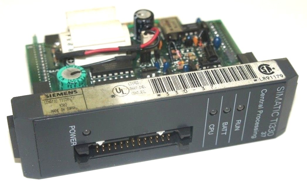 Used SIEMENS 330-37 CPU MODULE 33037