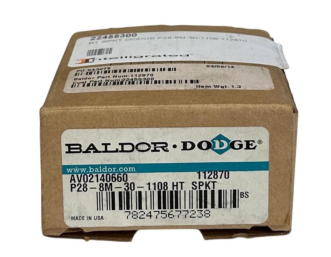 BALDOR DODGE P28-8M-30-1108 HT SPKT / 112870 HIGH-TORQUE SPROCKET NSMP