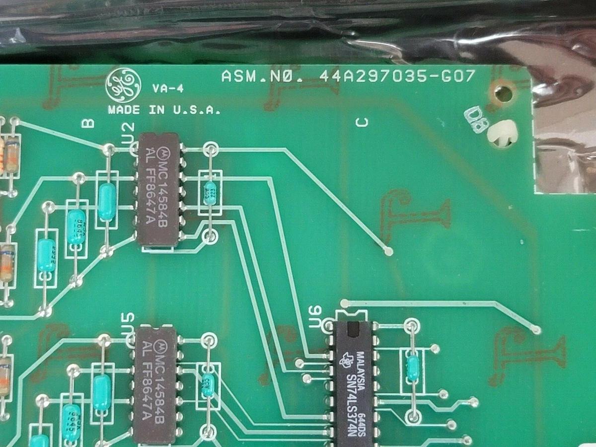 Used NIB GE FANUC IC600YB802B INPUT MODULE 48VAC W/ IC600FP802A FACEPLATE