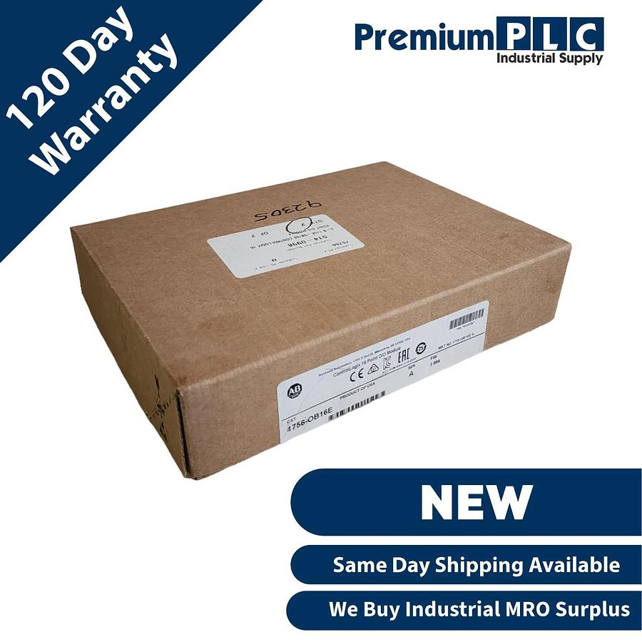 NEW ALLEN BRADLEY 1756-OB16E /A ControlLogix 16P D/O MODULE FW 3.004 MFD. 2020