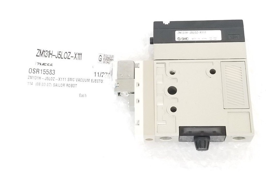 Used NEW SMC ZM131H-J5L0Z-X111 VACUUM EJECTOR ZM131HJ5L0ZX111