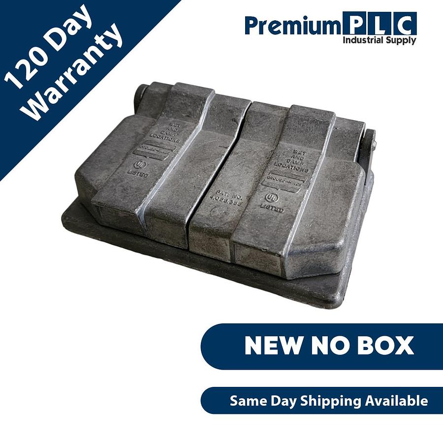 Used NEW EATON CROUSE-HINDS WLRD1 WET/DAMP LOCATION COVER SERIES WLRD 4.058.358