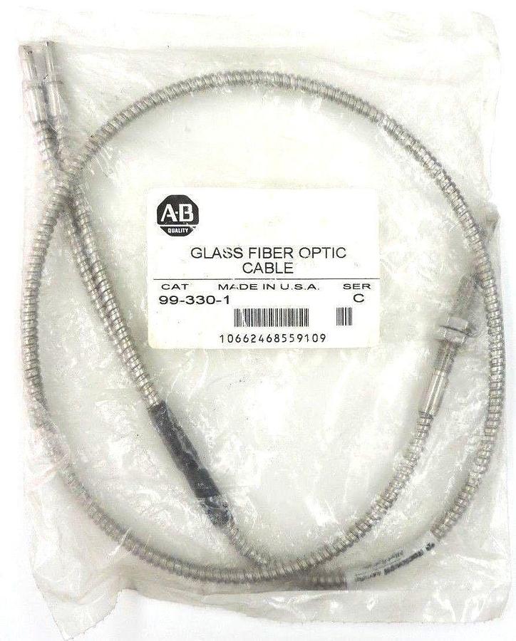 Used NEW ALLEN BRADLEY 99-330-1 SER. C FIBER OPTIC CABLE 993301