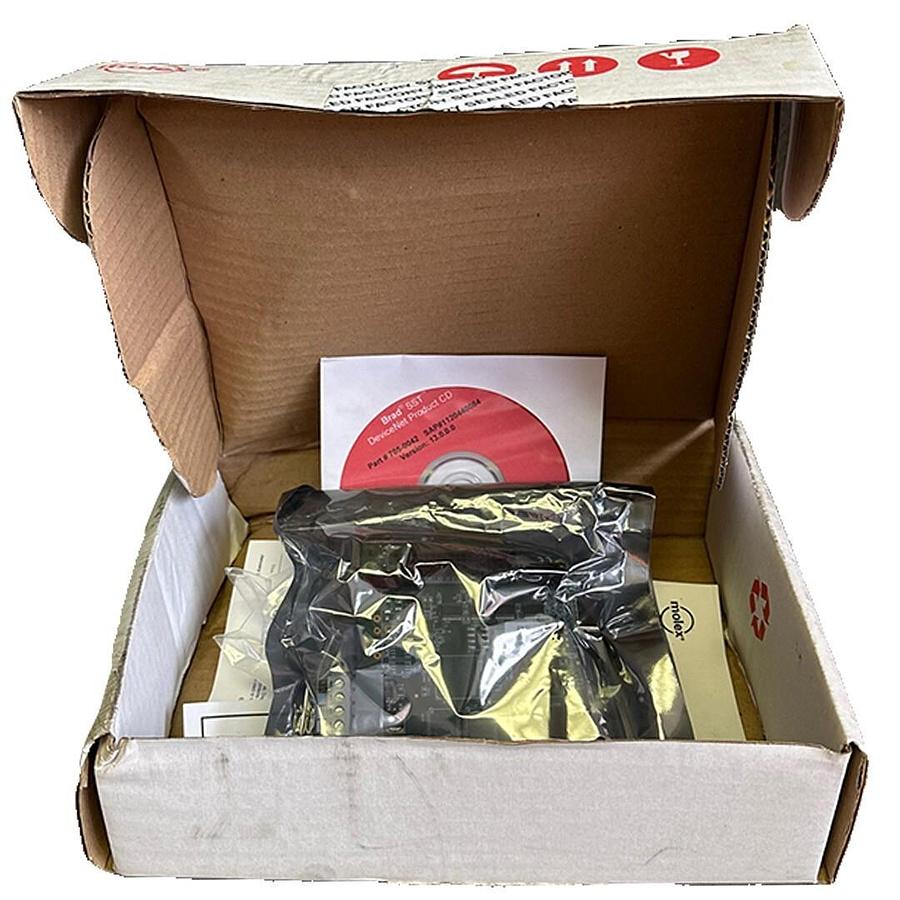 Used NEW MOLEX BradCommunications SST-DN4-104-1 / SSTDN41041 DeviceNet INTERFACE CARD