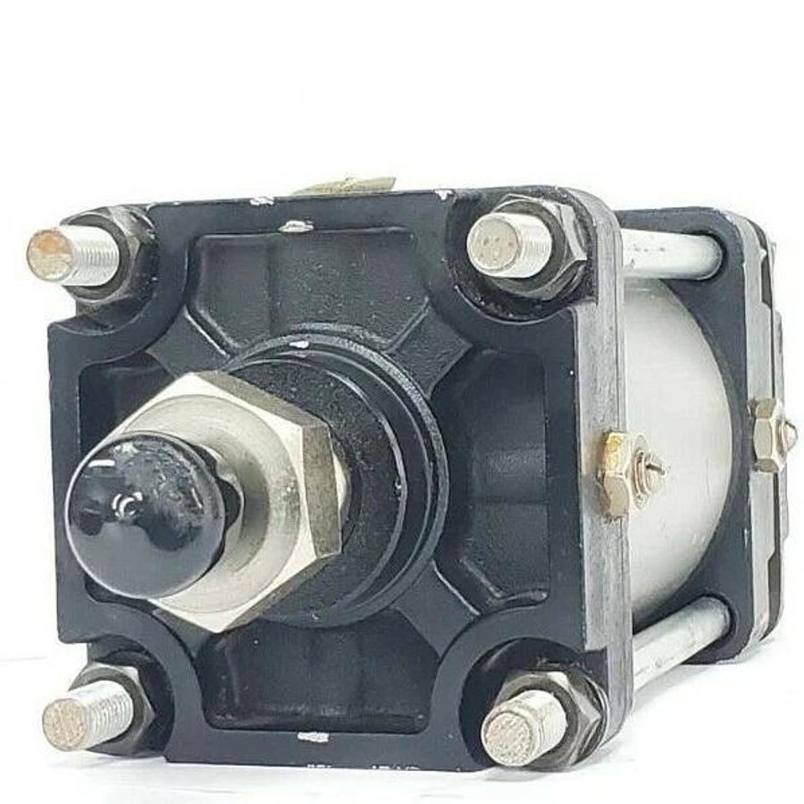 Used SMC CA1CN100-55 PNEUMATIC CYLINDER, 150PSI, 9.9KGF/CM^2, CA1CN10055