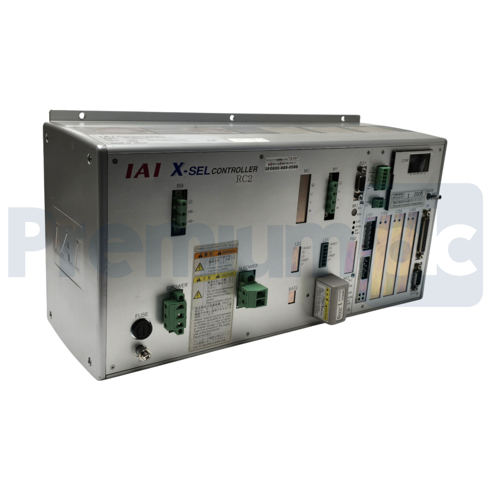 Used IAI XSEL-KET-1-200A-DV-EEE-0-2 | X-SEL 1-Axis Robot Motion Controller DeviceNet