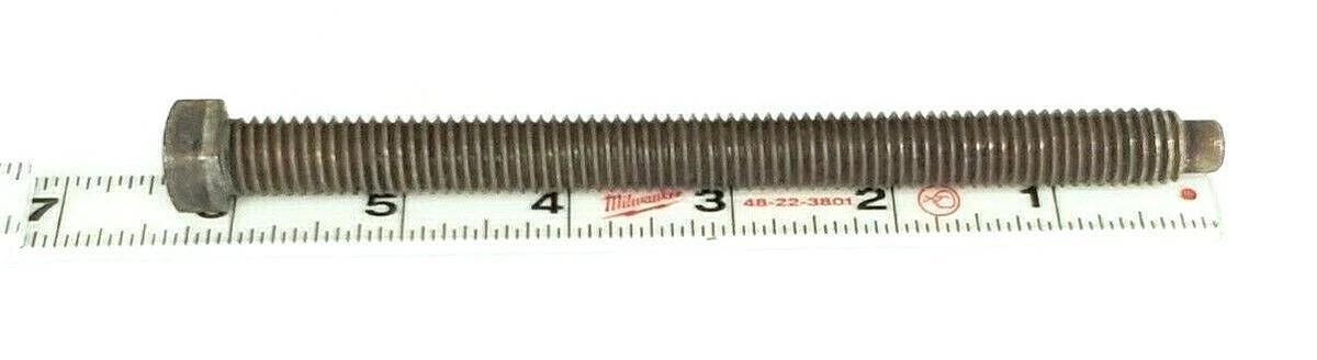 Used BOX OF 12 NEW GENERIC 16994 SQUARE HEAD SET SCREWS 6'' IN. 1/2-13 DIA. FULL DOG