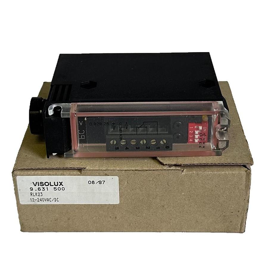 Used NEW PEPPERL & FUCHS VISOLUX RLK-23 / RLK23 PHOTOELECTRIC SENSOR 9.631 500
