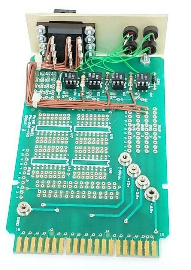 Used CEAC PA-020-153 FUSE PANEL ISSUE: 2 GMT 1-1/3 PB-020-153