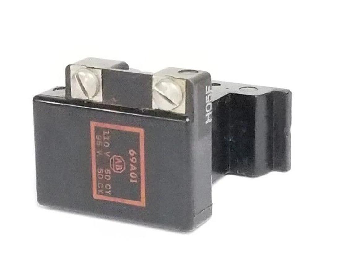 Used ALLEN BRADLEY 69-A01 COIL 93/110V, 50/60HZ, 69A01