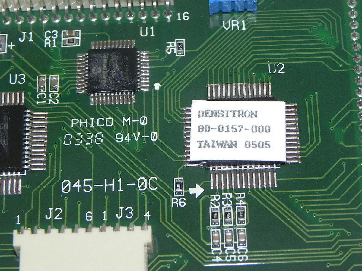 Used DENSITRON 045-H1-0C LCD DISPLAY PHICO M-0, 80-0157-000 4'' DISPLAY