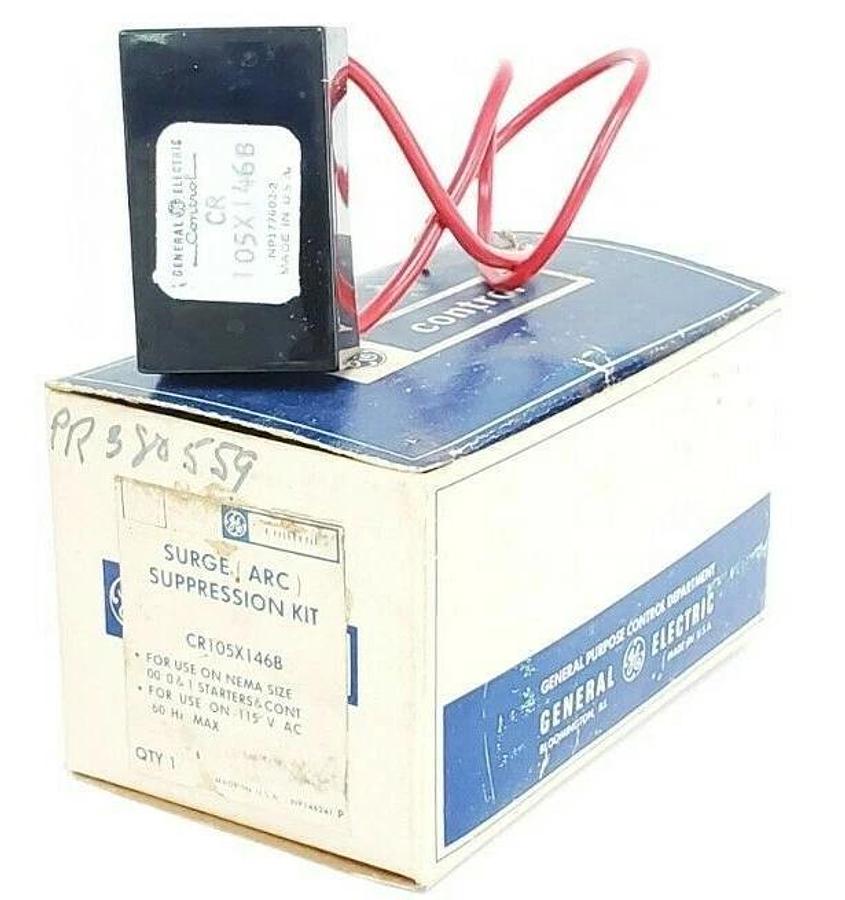 Used NIB GENERAL ELECTRIC CR105X146B SURGE (ARC) SUPPRESSION KIT