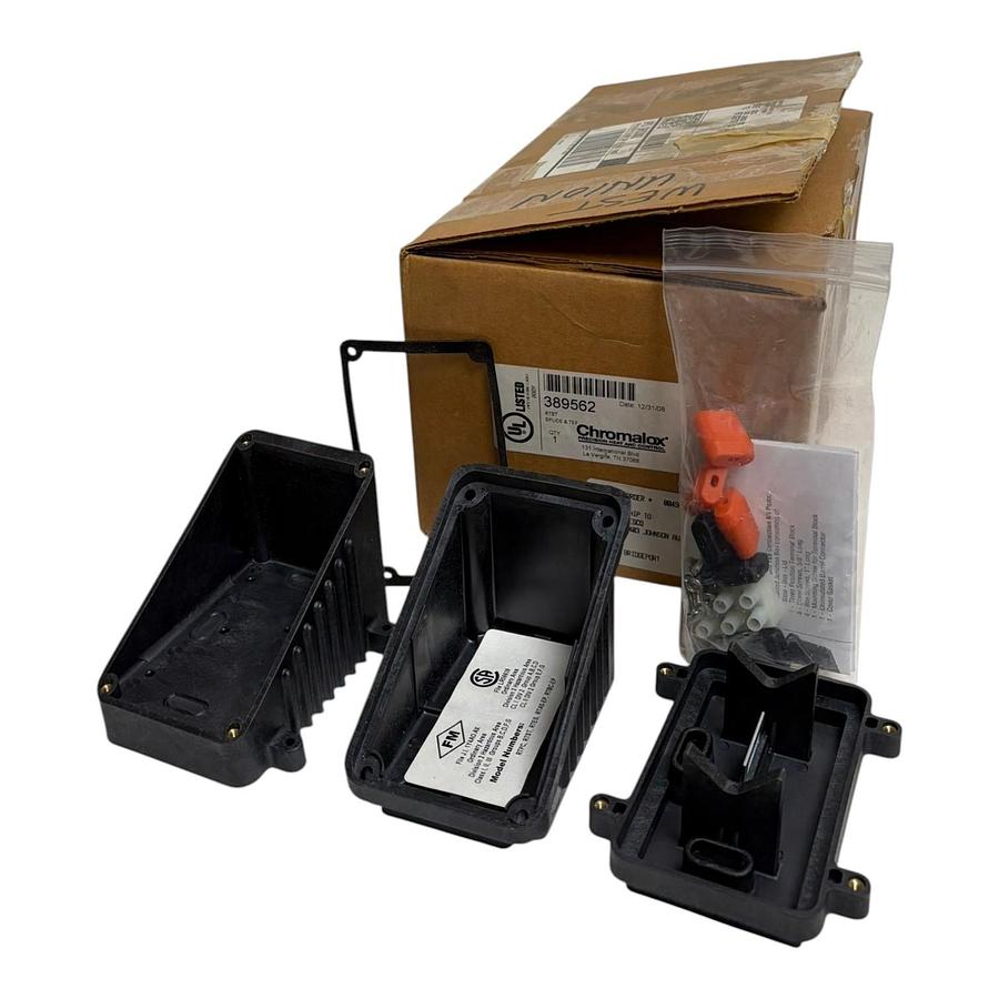 Used Chromalox 389562 RTST Splice and Tee Kit Junction Box Heat Trace Cable - New