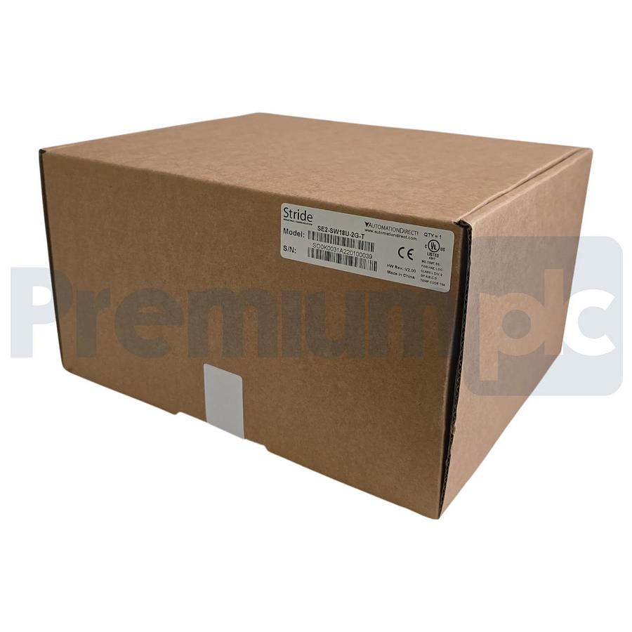 Used AUTOMATION DIRECT SE2-SW18U-2G-T / SE2SW18U2GT STRIDE 18-P ETHERNET SWITCH NSFS