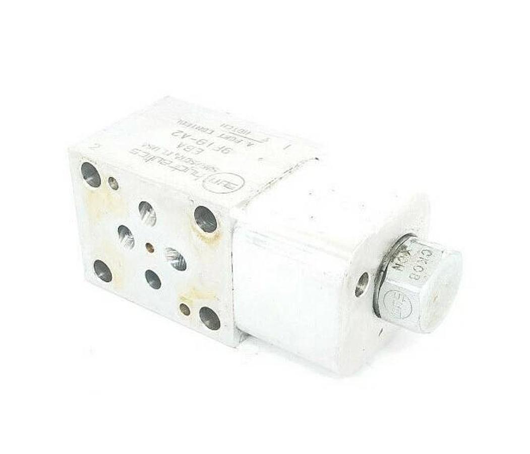 Used SUN HYDRAULICS EBA 9F19-A2 HYDRAULIC MANIFOLD VALVE