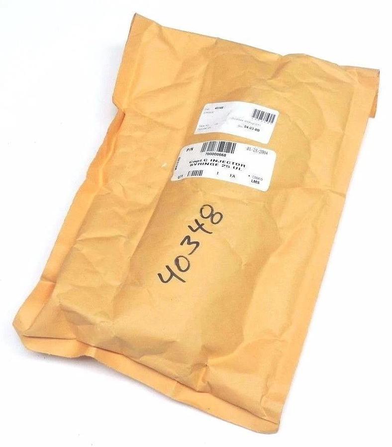 Used NEW SEALED WATERS 700000668 CAPLC INJECTOR SYRINGE 25UL