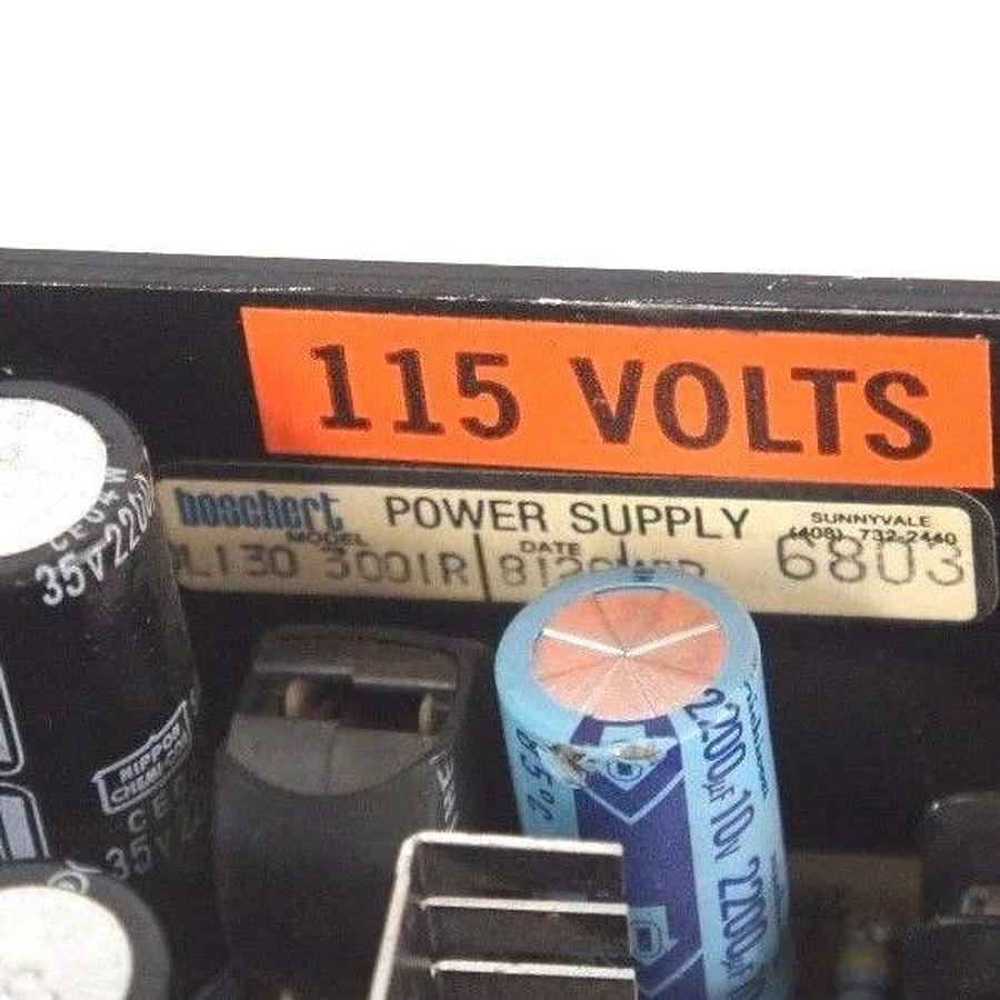 Used BOSCHERT OL130 3001R POWER SUPPLY ASSY. 10246-01 REV. P