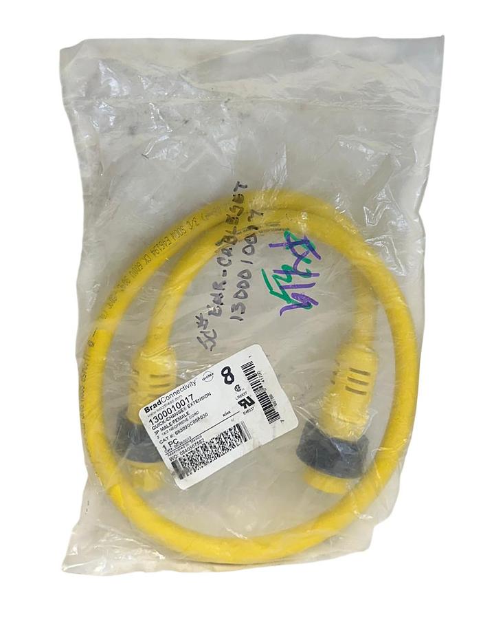 Used MOLEX BradConnectivity 1300010017 / 663020C05F030 QUICK-CHANGE EXTENSION 3' NSFS