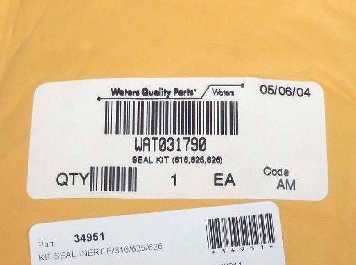 NEW SEALED WATERS WAT031790 SEAL KIT (616, 625, 626)