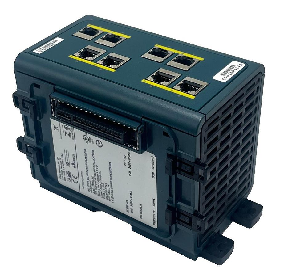 Used 2 CISCO IEM-3000-8TM= 8-Port 10/100 Fast Ethernet Expansion Module - IE 3000 Ser
