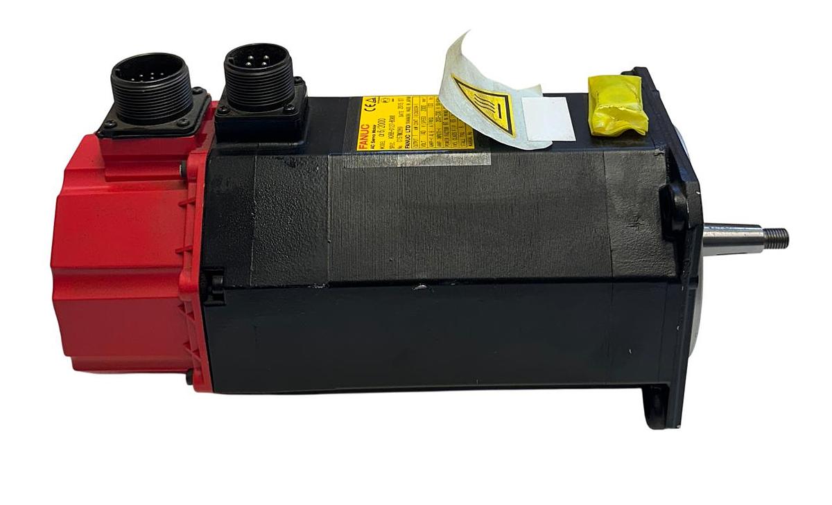 Used FANUC A06B-0127-B088 / A06B0127B088 AC SERVO MOTOR a6/2000 1kW OUTPUT 140V NSNP