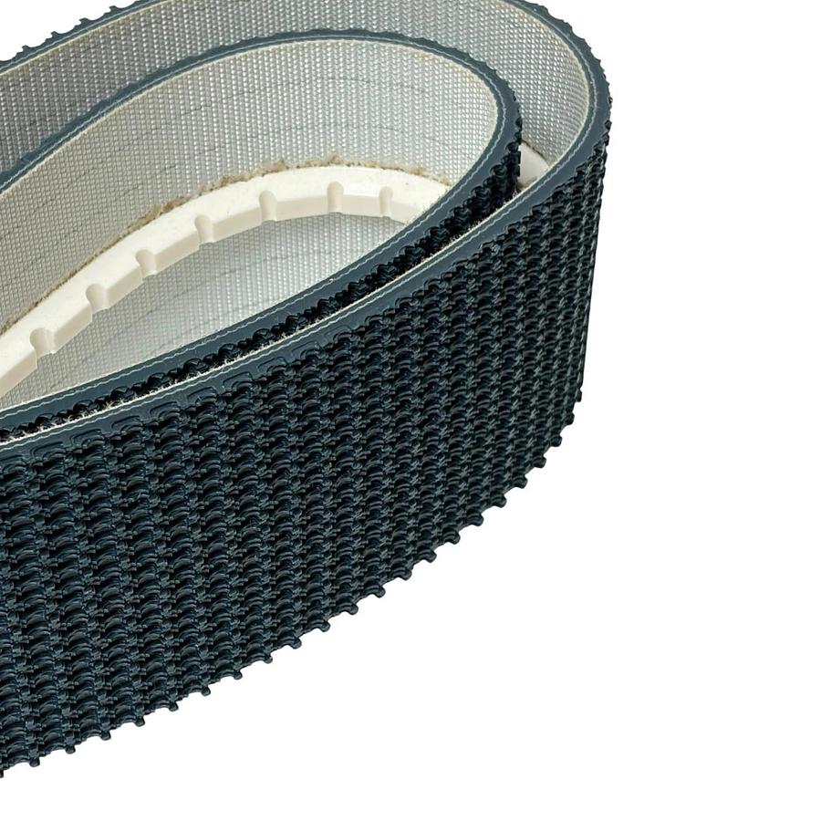 LOT OF 2 NEW Wexxar 04-002 Conveyor Belts 3" S Length Rough Top case Taper