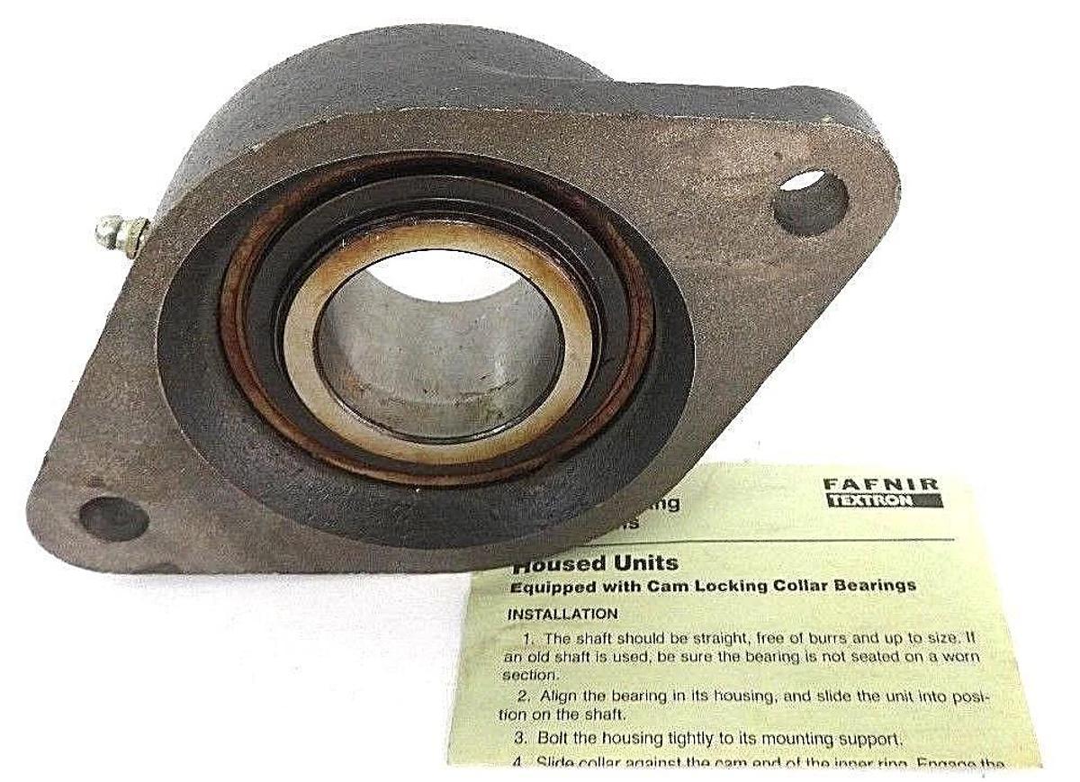 Used NIB FAFNIR RCJTC-1-3/4 FLANGE BLOCK BEARING RCJTC134