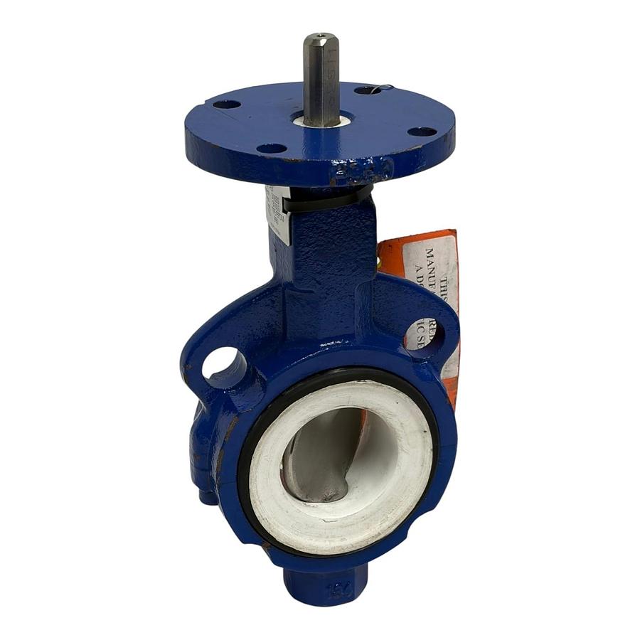Used Keystone Tyco 990 Butterfly Valve 2" Wafer 150 PSI 316SS Disc TFE EPDM New
