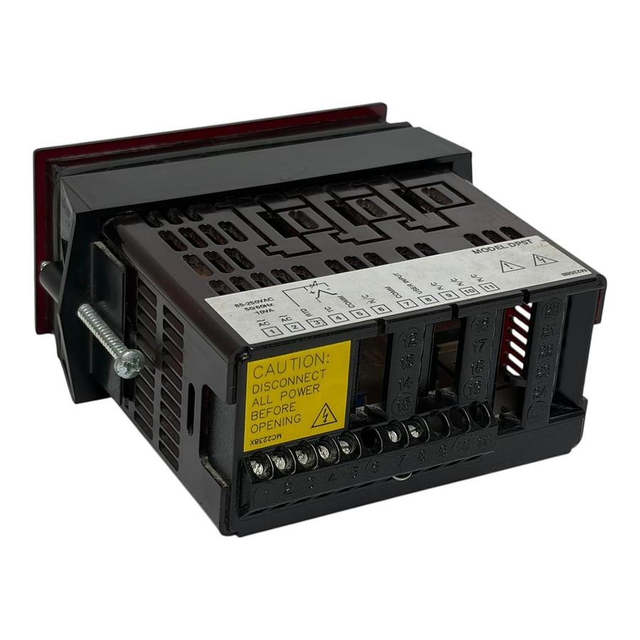 Used Red Lion Controls DP5T0000 DP5T Temperature Panel Meter 85-250VAC