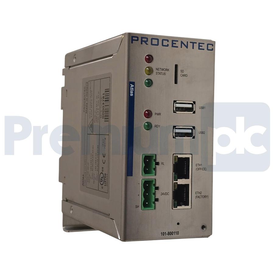 Used PROCENTEC ATLAS INDUSTRIAL E/NET (IE) DIAGNOSTIC SOLUTION DEVICE 101-800110 NSMP