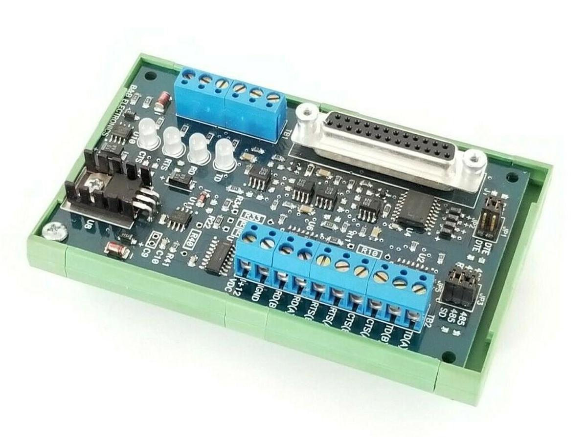 Used B & B ELECTRONICS MODEL: 4220PINB CONTROL BOARD 3702R1 W/ UMK-SE 11,25-1 HOLDER