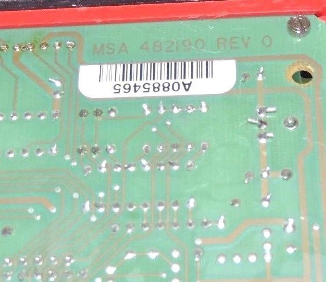 Refurbished REPAIRED MSA 490892 CONTROL MODULE 5000 SERIES REV. 0 491570