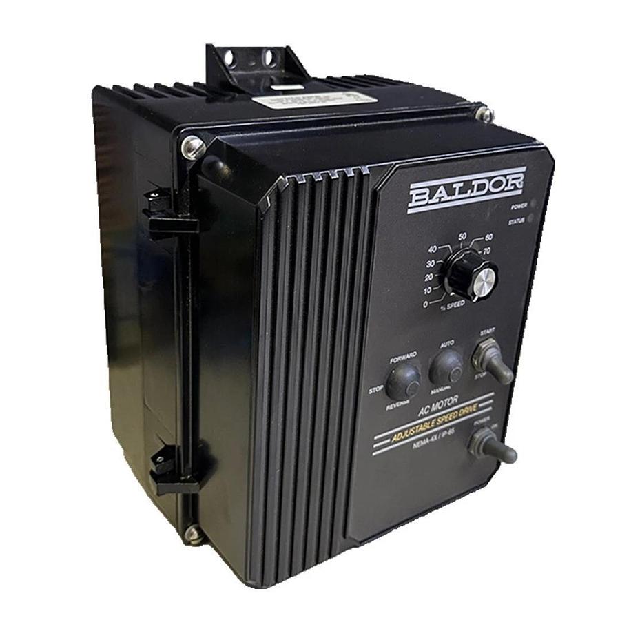 Used FOR PARTS BALDOR ID5405-BO / ID5405BO AC MOTOR ADJUSTABLE SPEED DRIVE 460VAC 5HP