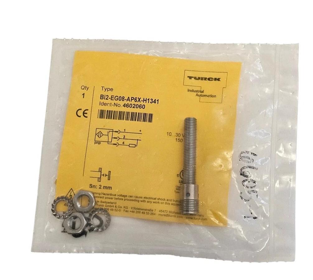 Used NEW TURCK BI2-EG08-AP6X-H1341 PROXIMITY SENSOR 10-30VDC IDENT-NO. 4602060