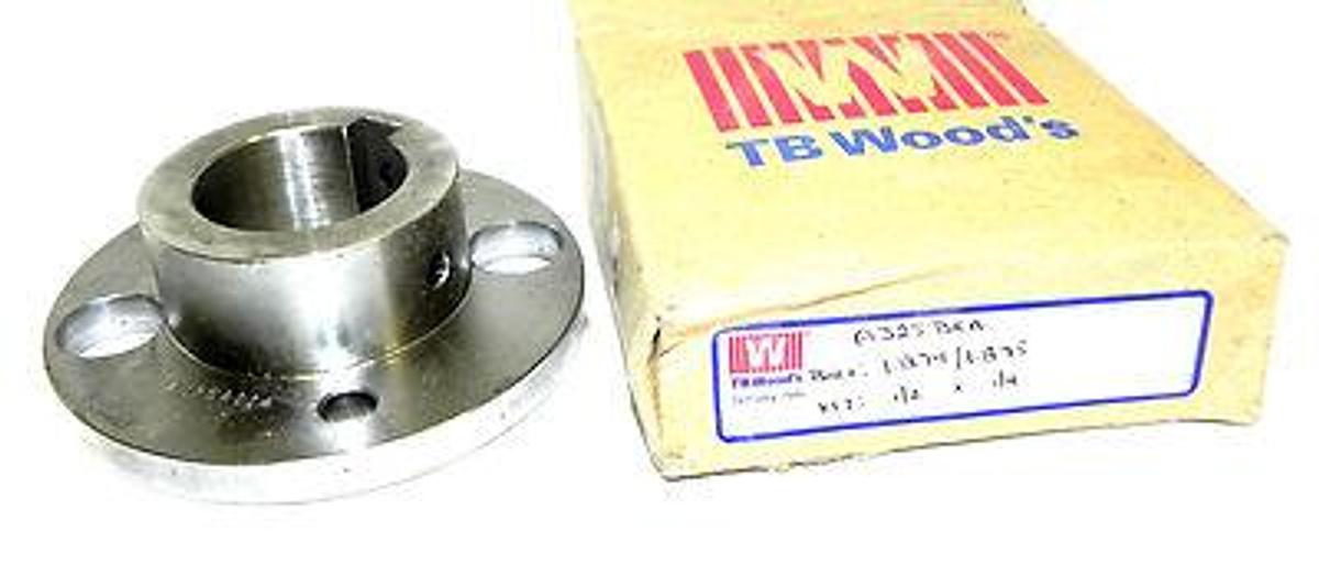 NIB T.B WOODS BUSHING AJ20BKA 1.874/1.875 BORE 1/2"X1/4" KEY AJ20BKA