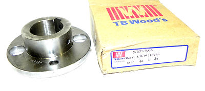NIB T.B WOODS BUSHING AJ20BKA 1.874/1.875 BORE 1/2"X1/4" KEY AJ20BKA