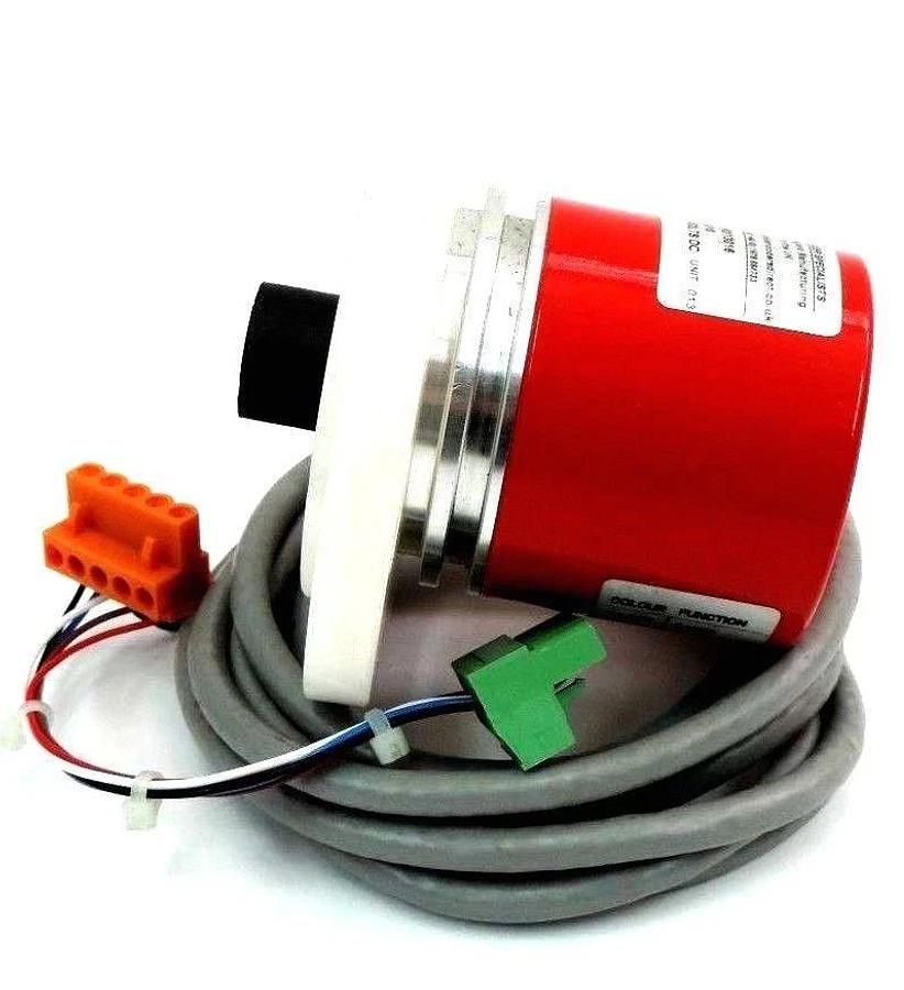 Used IED ENCODER CR2-240/16, SUPPLY: 5-30 VDC W/ MOUNTING FLANGE CR224016
