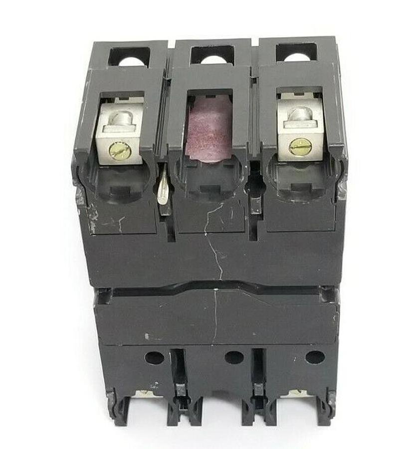 Used MITSUBISHI NF-SF2030 30 AMP CIRCUIT BREAKER NF-SF ISSUE NO. LX-1206
