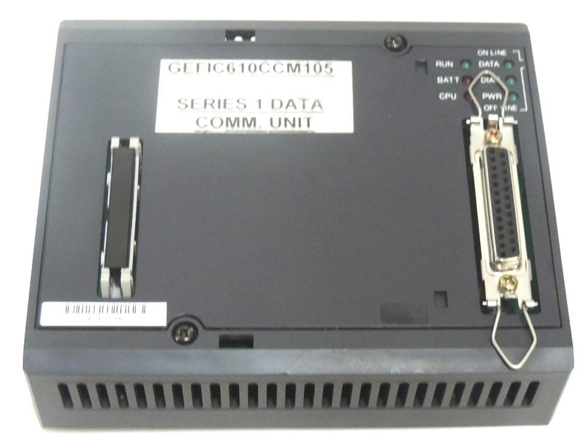 Used GE FANUC IC610CCM105 SERIES 1 DATA COMM. UNIT (IN BOX)