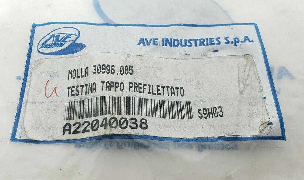 LOT OF 4 AVE INDUSTRIES MOLLA 30996.085 SPRINGS 5-1/2'' L X 3/4'' W, A22040038