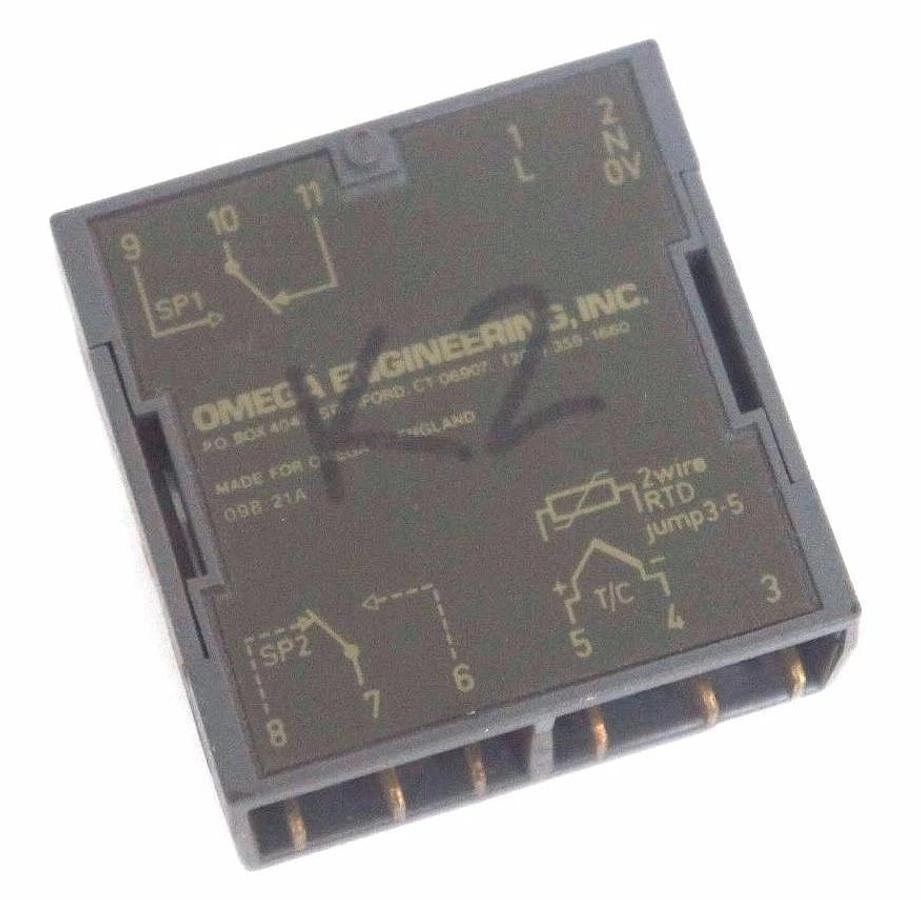Used OMEGA ENGINEERING, INC. 094060 2-WIRE RTD JUMP3-5, 098.21A