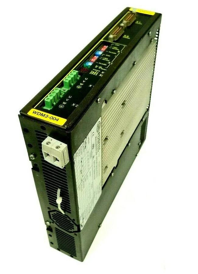 Used SIG POSITEC BERGER LAHR WDM3-004.0801 REV. 09 SERVO DRIVE WDM30040801